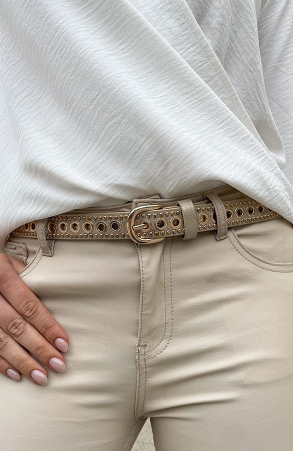 Gouden Riem Met Details – shoparchief, foto 2