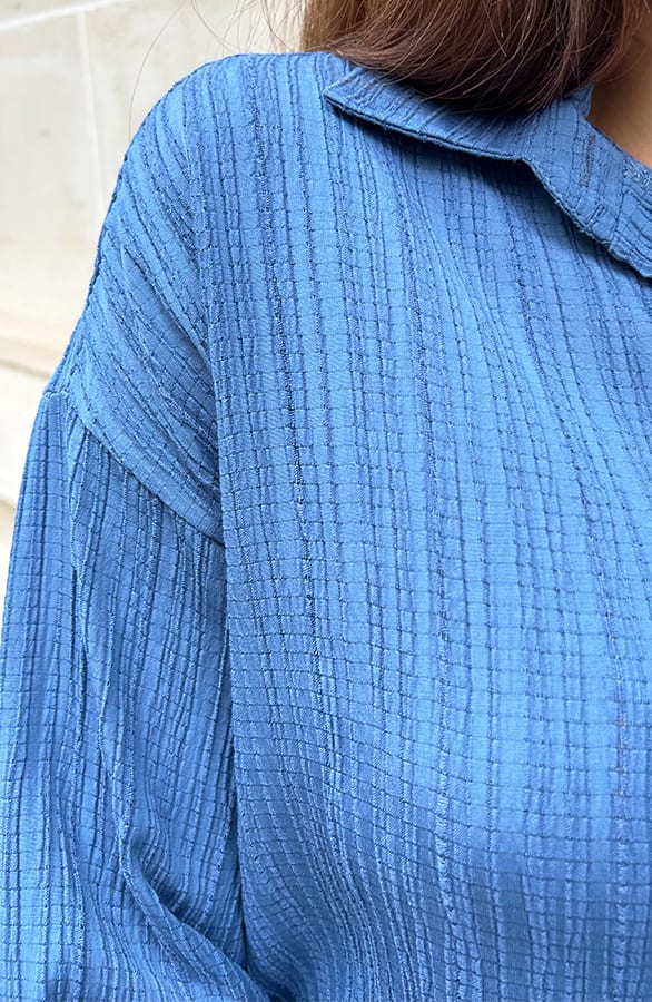 Laurent Bluse Jeans Blue, Shoparchiv, Foto 5