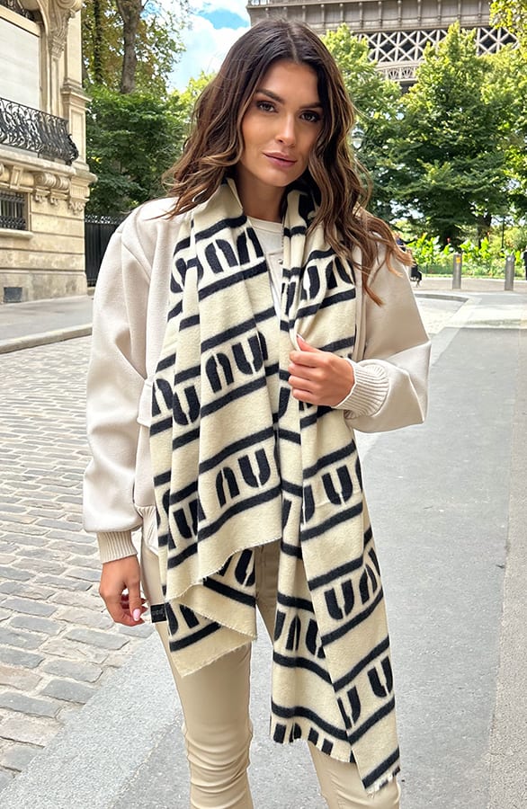 Limited Sjaal Beige – shoparchief, foto 2