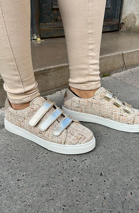 Luxury Bouclé Sneakers – shoparchief, foto 2