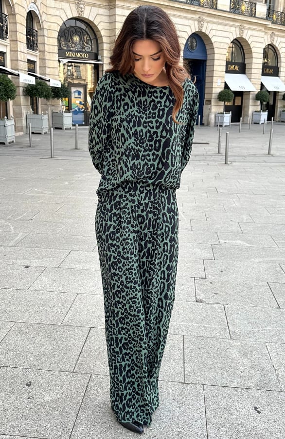 Mila Pantalon Leopard Army Regular – shoparchief, foto 7