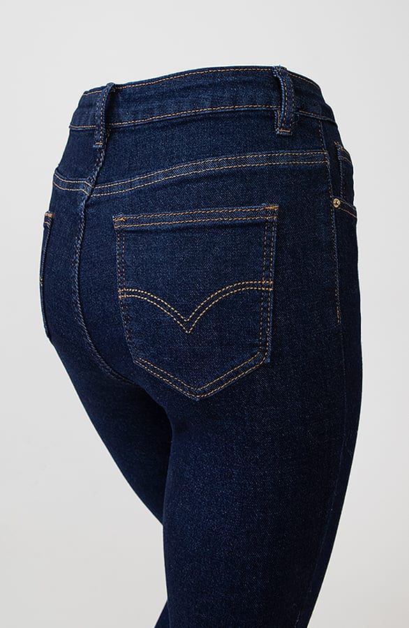 Skinny Jeans Dark Denim – shoparchief, foto 2