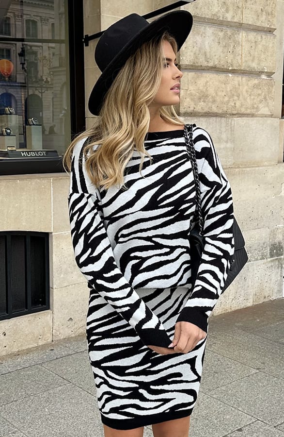 Soft Zebra Skirt – shoparchief, foto 5