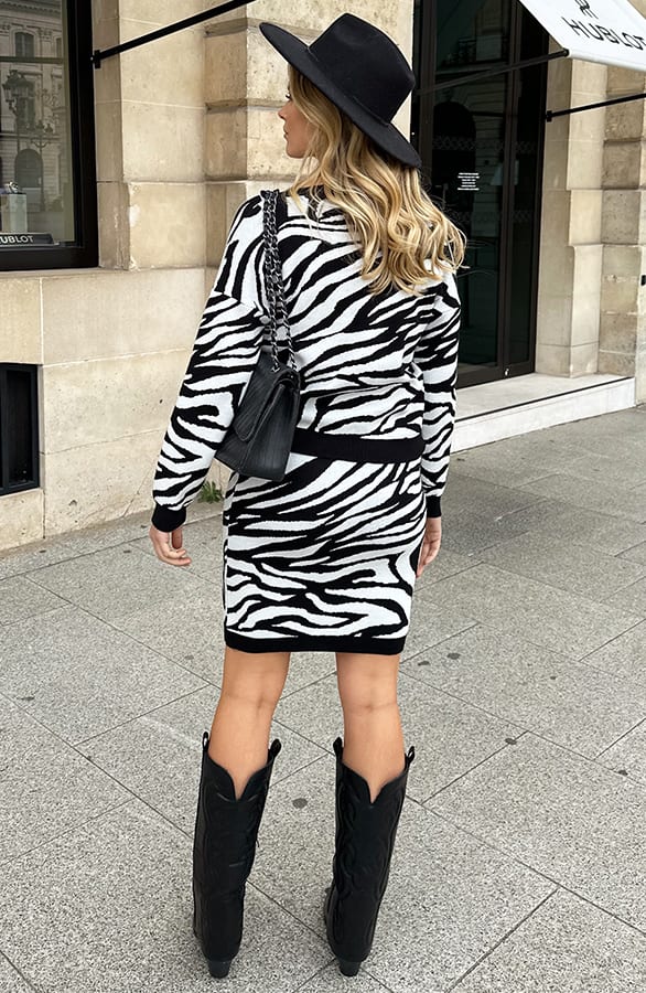 Soft Zebra Sweater – shoparchief, foto 6