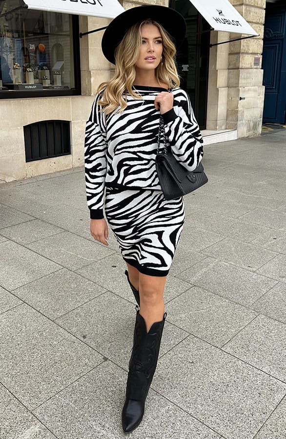 Soft Zebra Sweater – shoparchief, foto 7