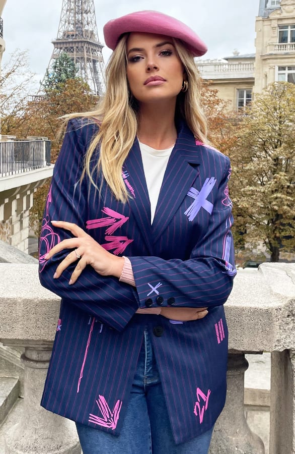 Streetwear Blazer Marine, Shoparchiv, Foto 7