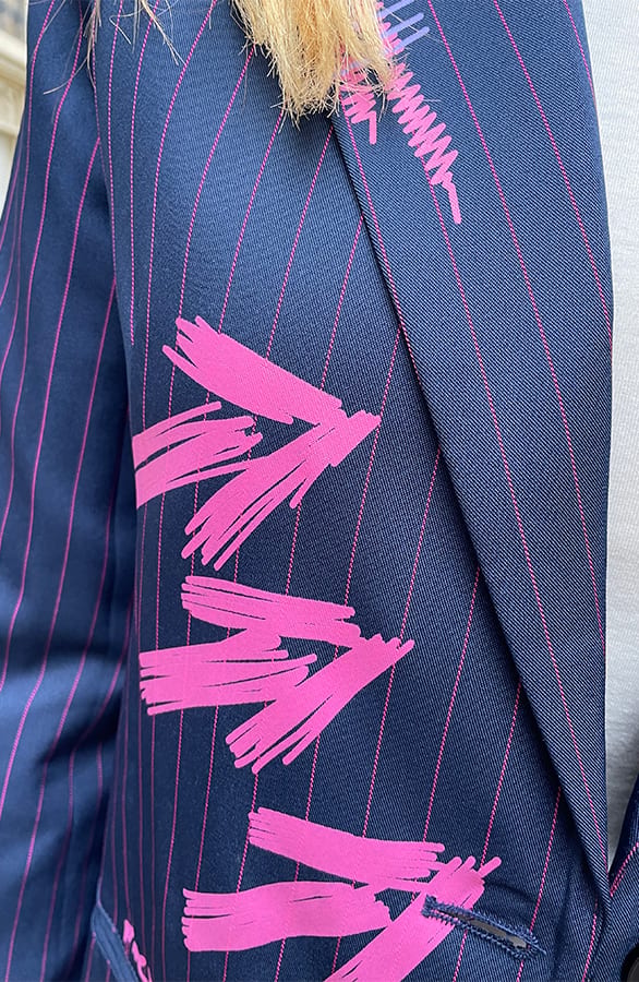 Streetwear Blazer Marine, Shoparchiv, Foto 5