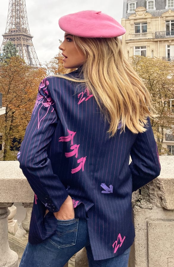 Streetwear Blazer Marine, Shoparchiv, Foto 3