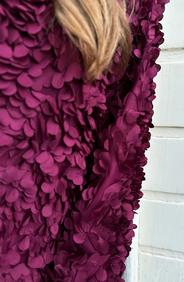 Flowerly Jacket Burgundy – shoparchief, foto 5