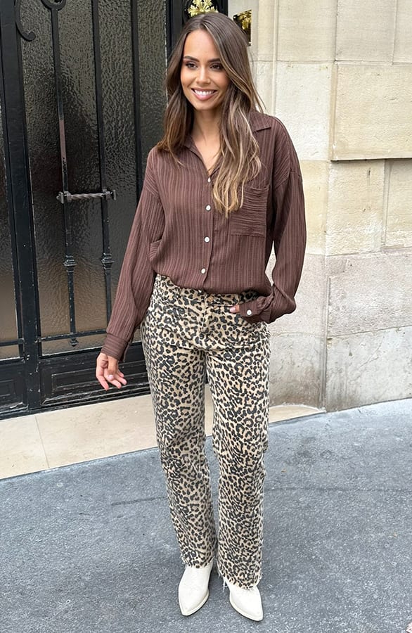 Laurent Blouse Choco – shoparchief, foto 6