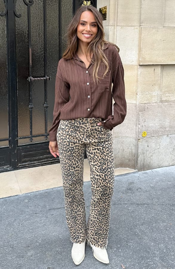 Laurent Blouse Choco – shoparchief, foto 5
