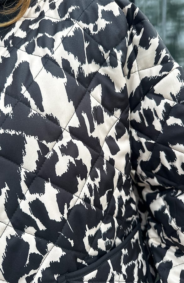 Leopard Jacket Zwart – shoparchief, foto 4