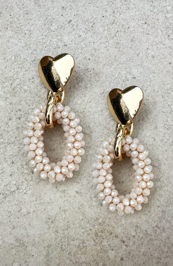 Lovely Beads Oorbellen Ecru – alle accessoires, foto 1