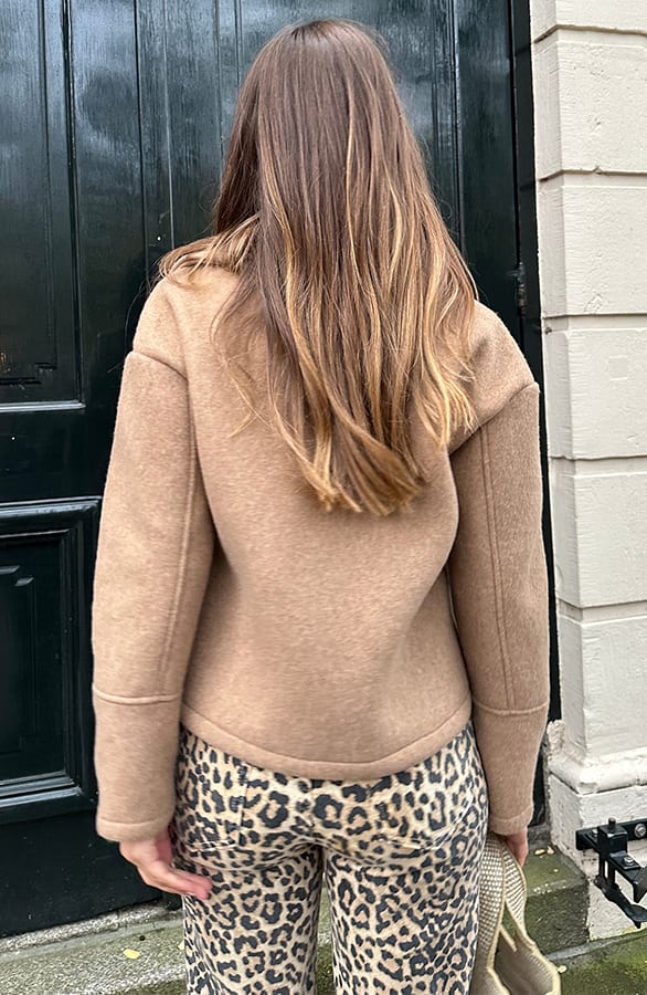 Woven Jas Exclusive Camel – shoparchief, foto 3