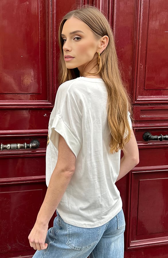 Cherry Bomb Leopard T-shirt – shoparchief, foto 4