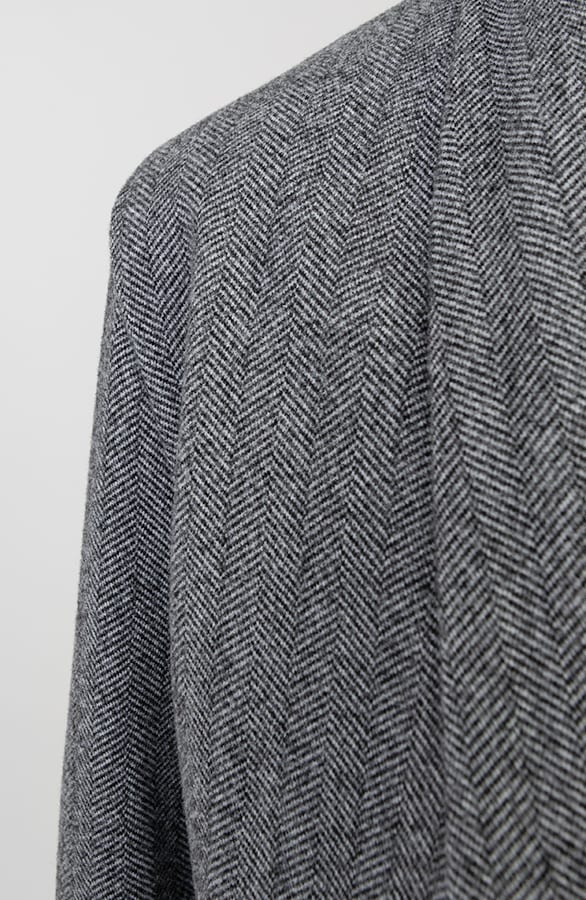 Exclusive Woven Blazer Grijs – shoparchief, foto 2