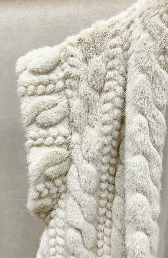 Furry Detailed Gilet Beige – shoparchief, foto 3