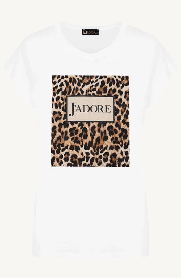 J Adore Leopard T-shirt – shoparchief, foto 1