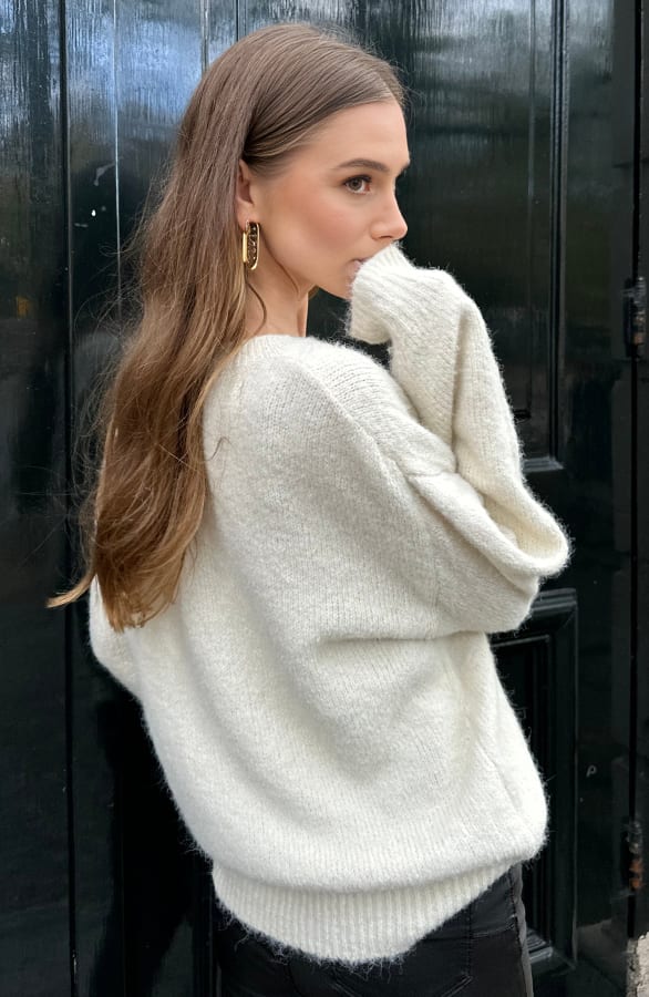 La Dolce Vita Lemon Trui Beige – shoparchief, foto 4