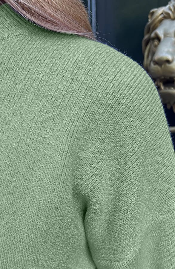 Luxury Soft Pullover Wide Sleeve Mint, Shoparchiv, Foto 6