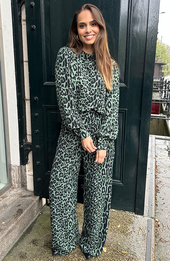 Mila Pantalon Leopard Army Regular – shoparchief, foto 4
