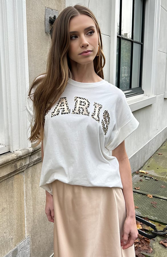 Paris Leopard T-shirt – tops, foto 5
