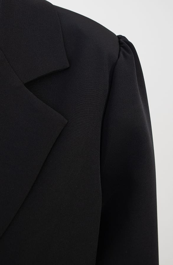 Pofmouw Blazer Zwart – shoparchief, foto 2