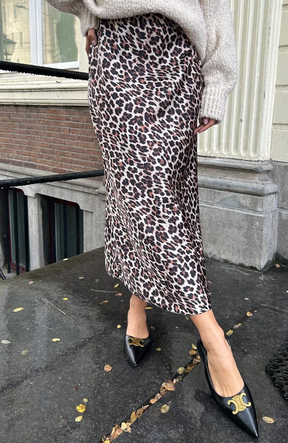 Silk Skirt Leopard – shoparchief, foto 4