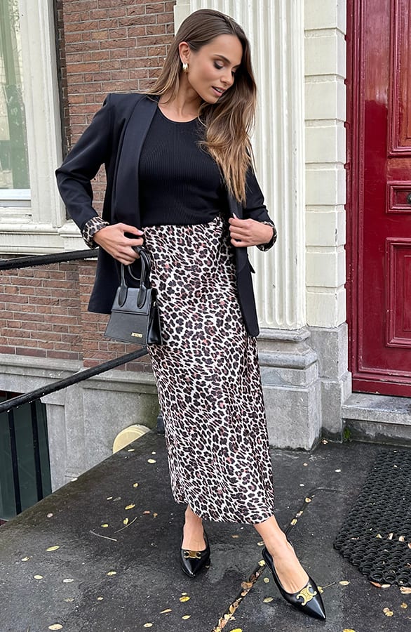 Silk Skirt Leopard – shoparchief, foto 11