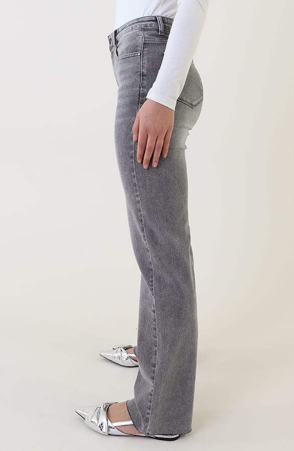 Wide Leg Jeans Grey Stretch FMH – spijkerbroeken, foto 6