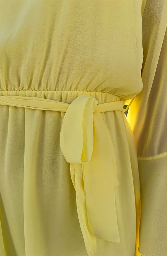 Atelier Ruffle Dress Butter Yellow – shoparchief, foto 6