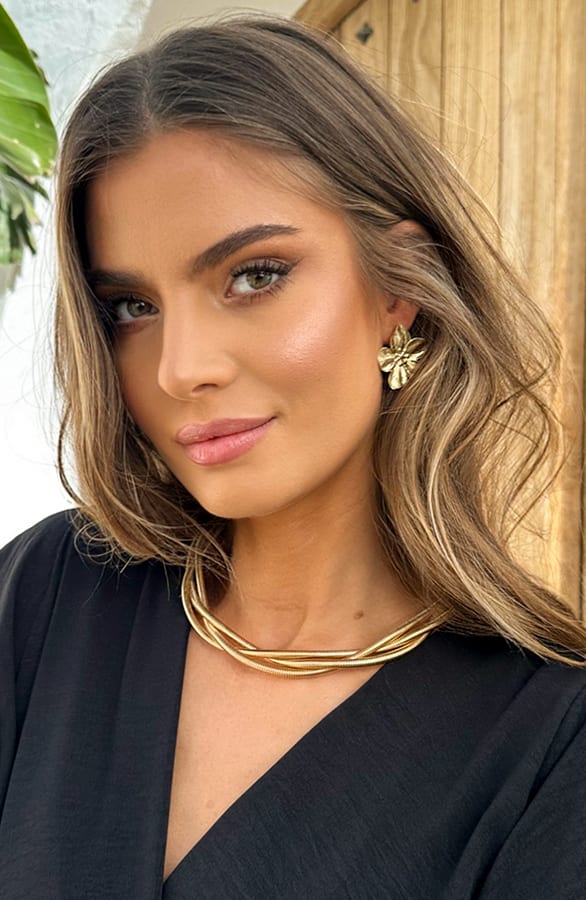 Boho Flower Oorbellen Goud – alle accessoires, foto 5