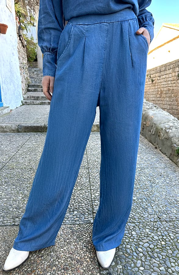 Casual Denim Pantalon – shoparchief, foto 1
