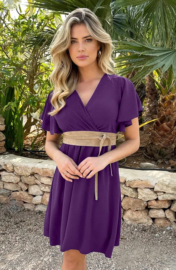 Florence Jurk Dark Purple 2.0 – shoparchief, foto 1