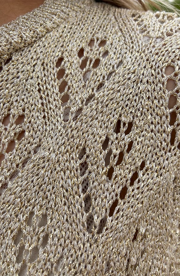 Lurex Gehaakte Top Goud – tops, foto 8