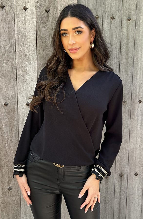 Marant Blouse Black Gold – shoparchief, foto 5