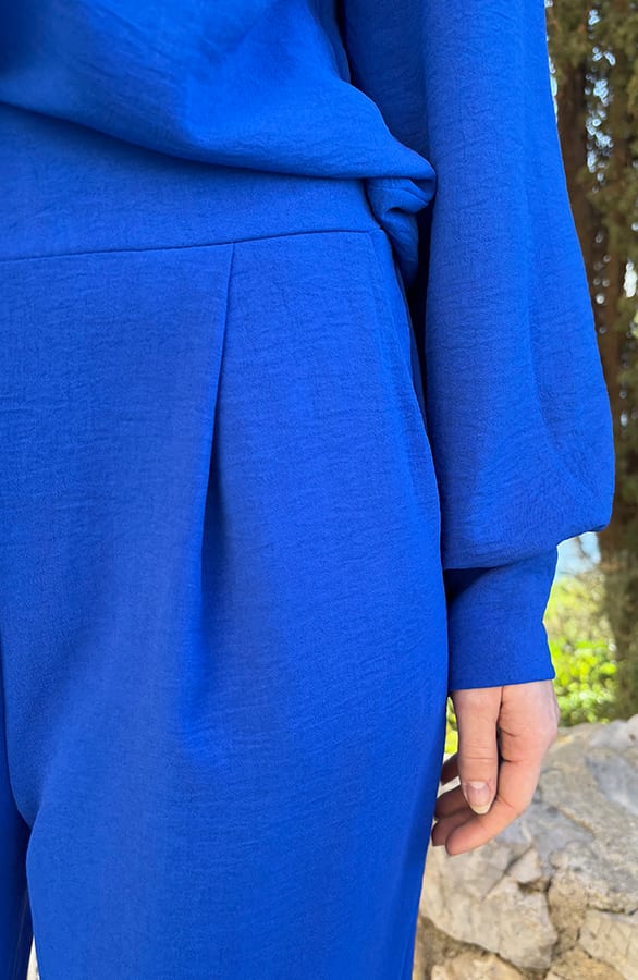 Mila Pantalon Kobalt Petite – shoparchief, foto 2