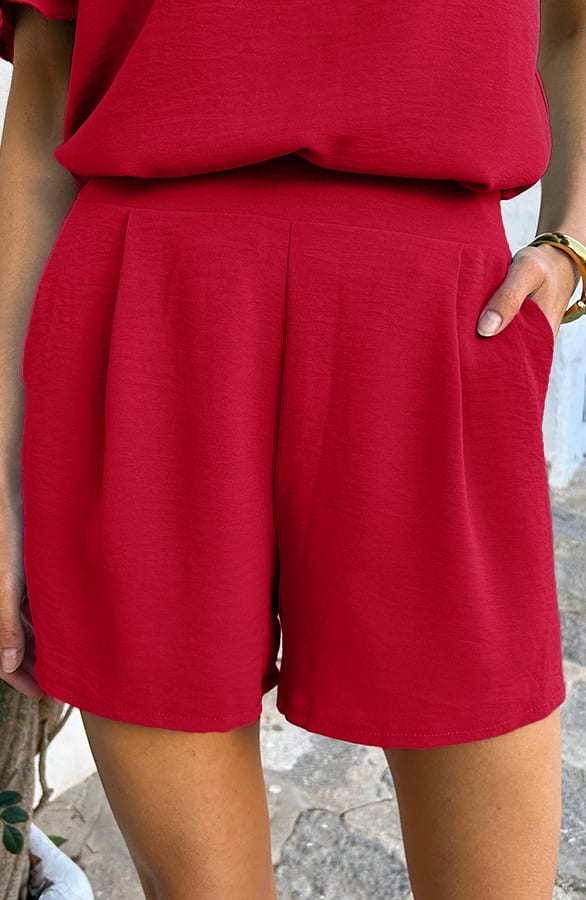 Mila Short Bordeaux – shoparchief, foto 1