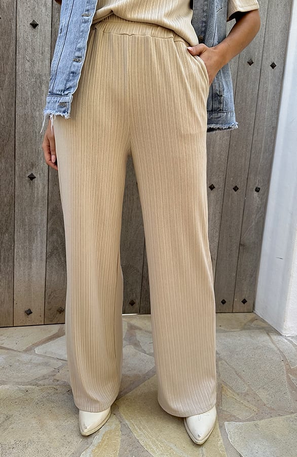 Mon Amour Pantalon Beige – shoparchief, foto 1