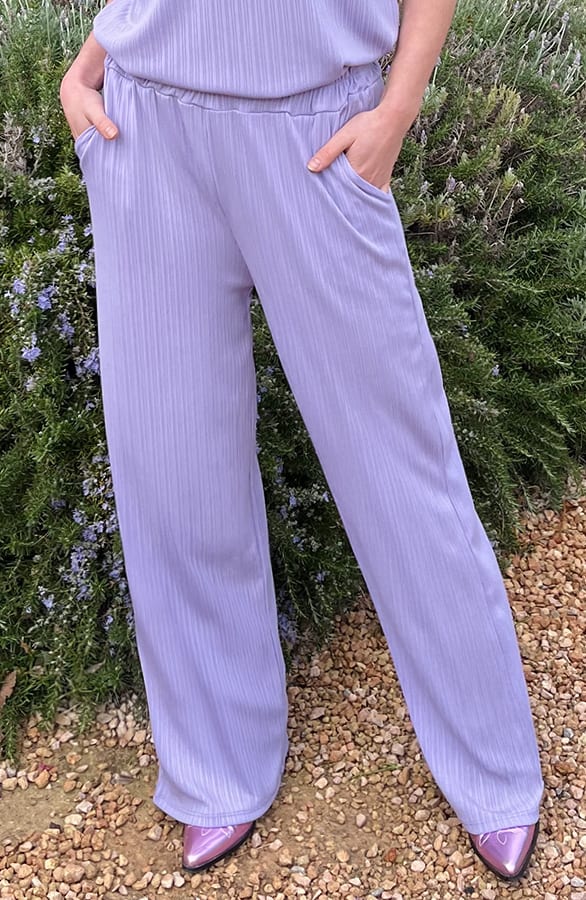 Mon Amour Pantalon Lila – shoparchief, foto 1