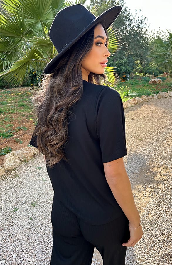 Mon Amour Top Zwart – shoparchief, foto 3