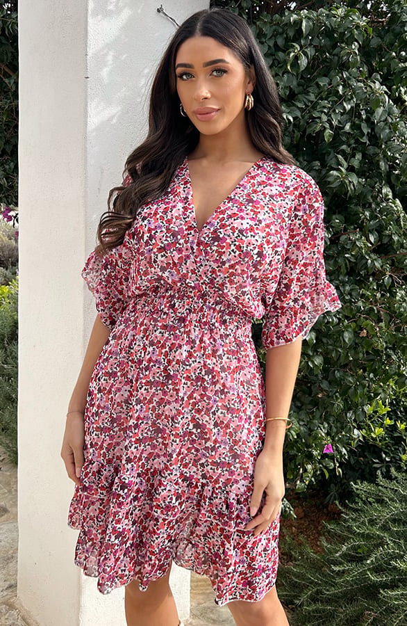 Ruffle Lagen Kleid Gigi Floral, Kleider, Foto 9