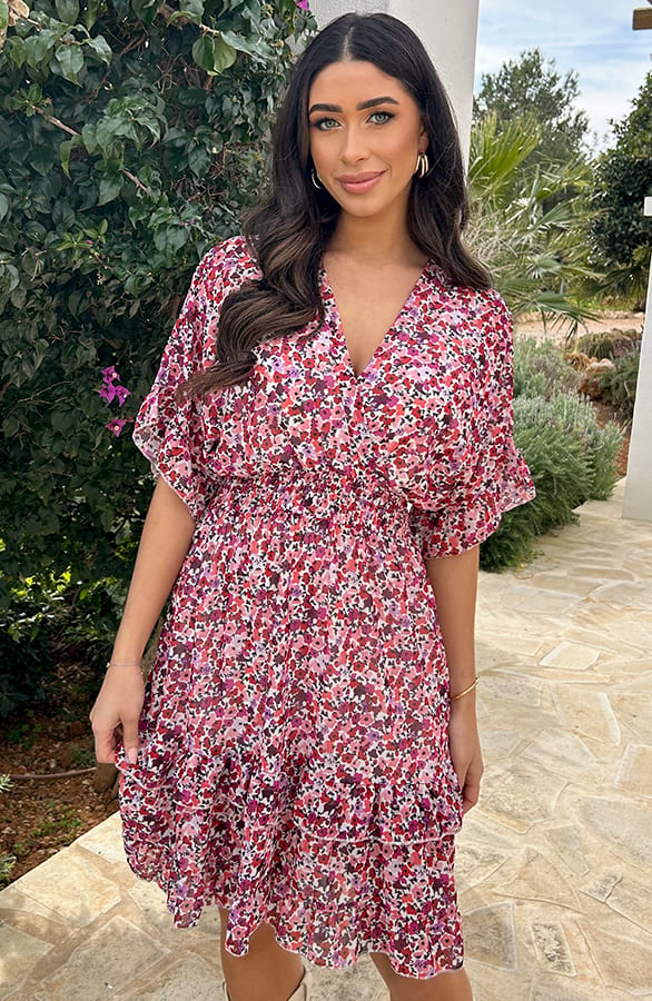 Ruffle Lagen Kleid Gigi Floral, Kleider, Foto 8