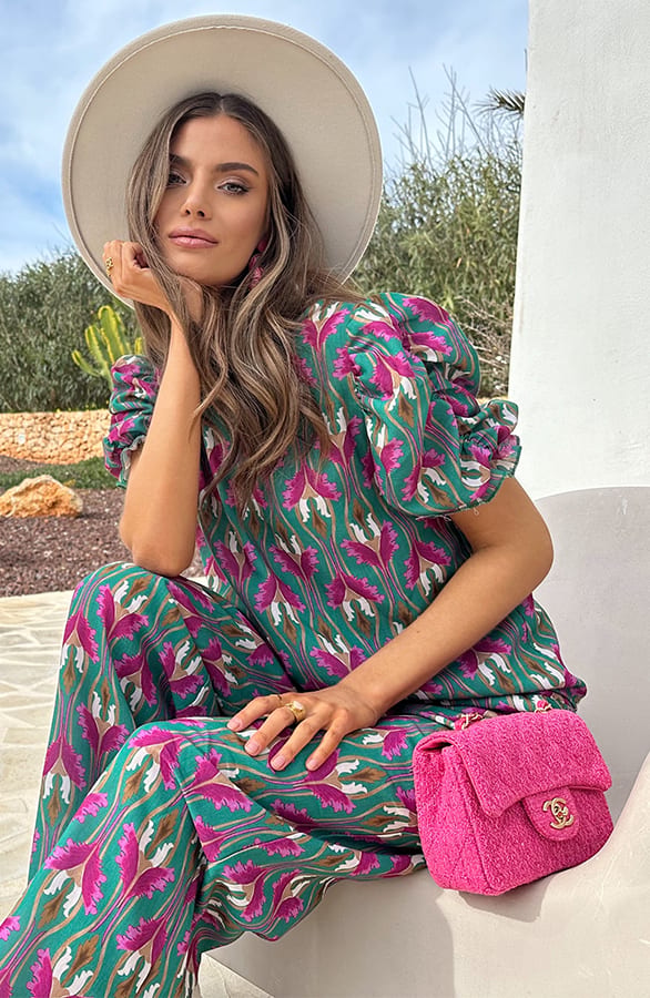 Eve Lino Ruffle Top – tops, foto 5