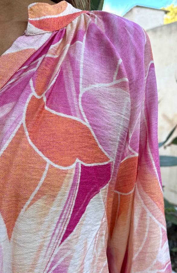 Viscose Blouse Met Print Multicolor – alle kleding, foto 9