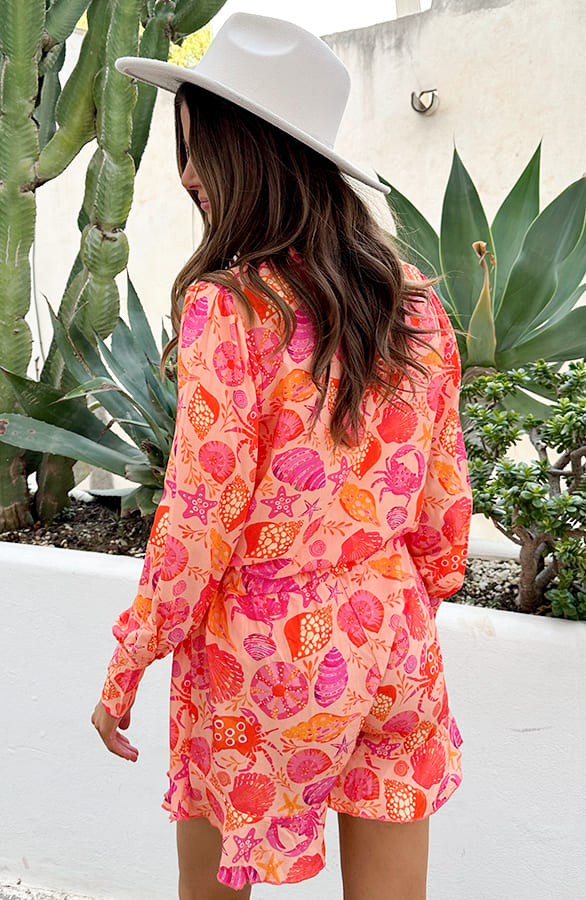 Yves Blouse Shell Koraal – shoparchief, foto 3