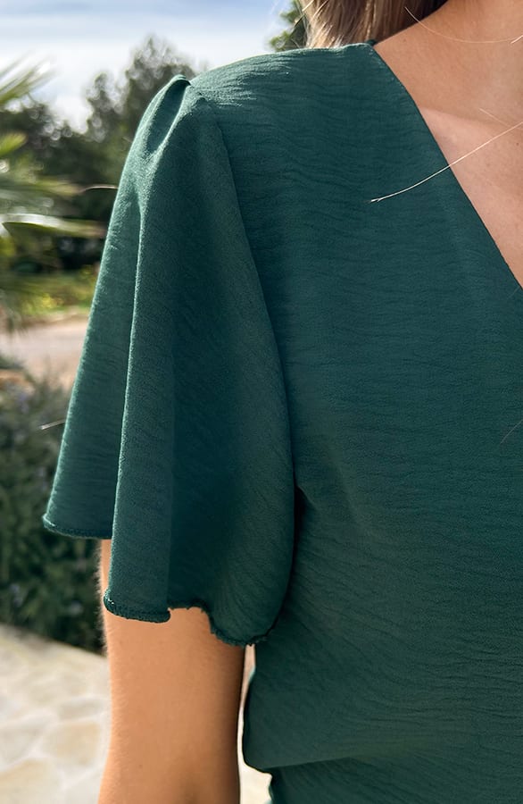 Toscane Playsuit Smaragd – shoparchief, foto 5