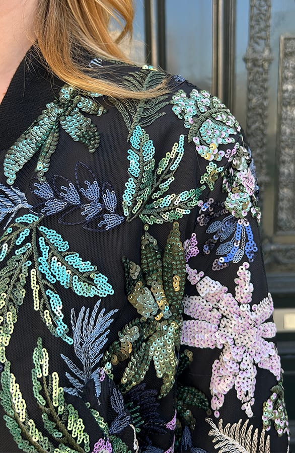 Cropped Tropical Detailed Jacket – shoparchief, foto 7