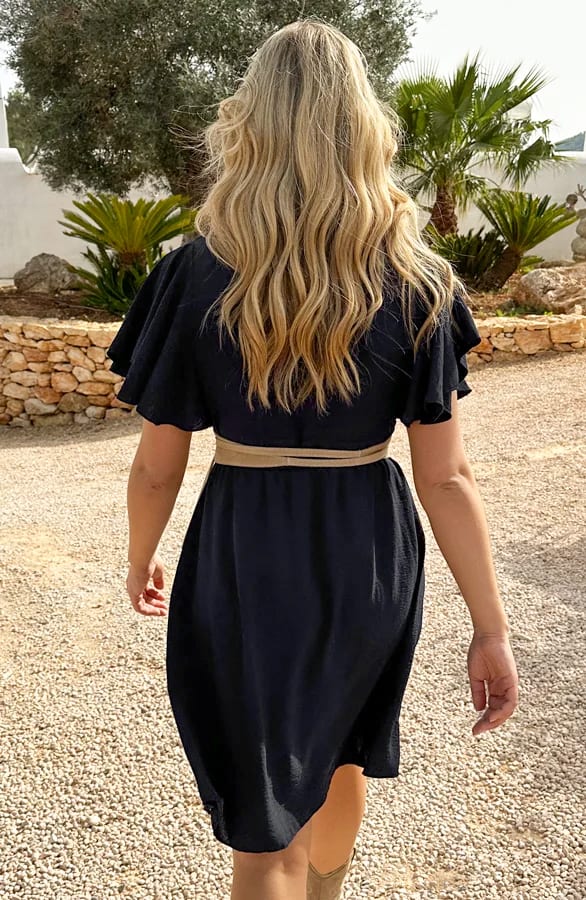 Florence Jurk Zwart 2.0 – jurken, foto 4