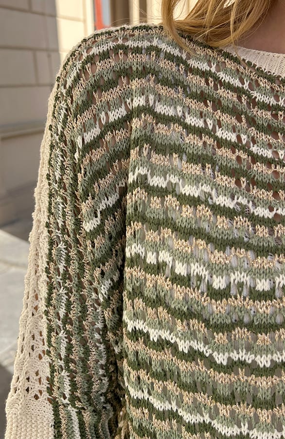 Gehaakte Top Lurex Army – shoparchief, foto 4